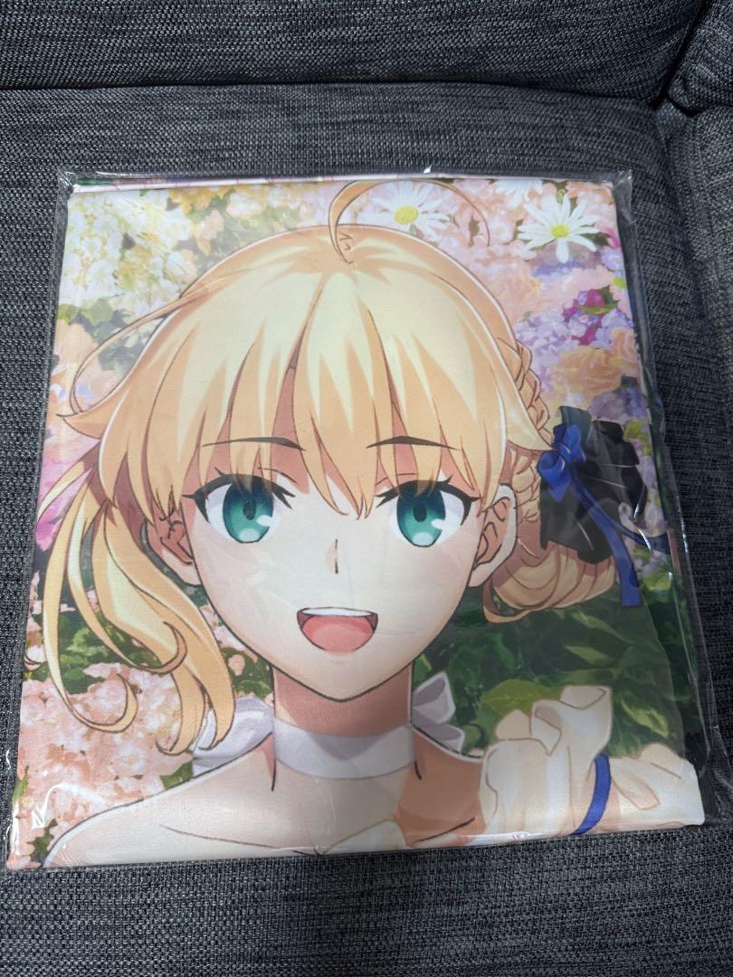

[USED] Fate/stay night 20th Anniversary Life-size Fabric Posters Saber, Sakura, Rin