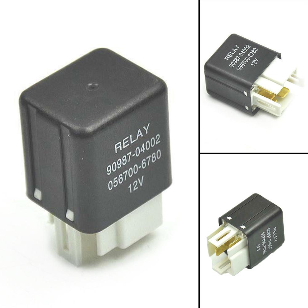 Relé de Uso Múltiplo Peça 056700-6780 12v AcessórioPreto