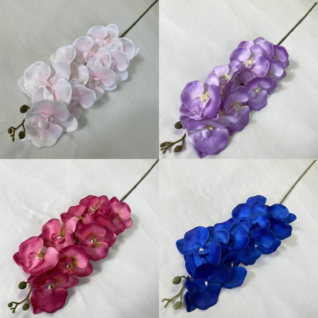 Phalaenopsis Luxury Matte Flower For Home Office Soft Decoration Gifts