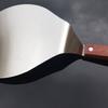 Talos 13inch Round Wooden Handle Stainless Steel Cake Pizza Shovel Kitchen Baking Tool
