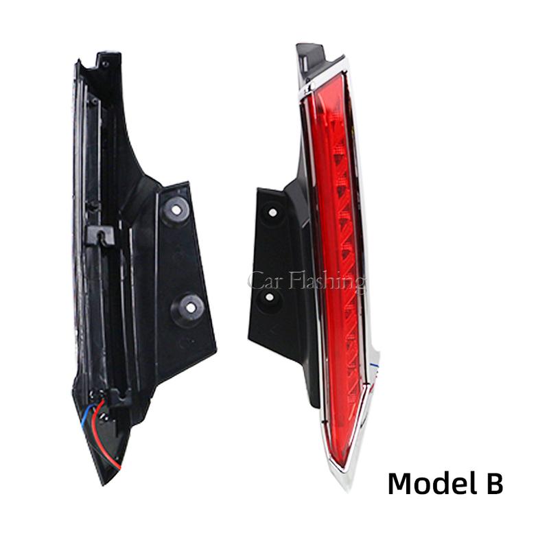 2PCS For Nissan Xtrail X-trail X trail Rogue 2014 - LED DRL Rear Bumper tail light fog lamp Brake Lights Signal lamp