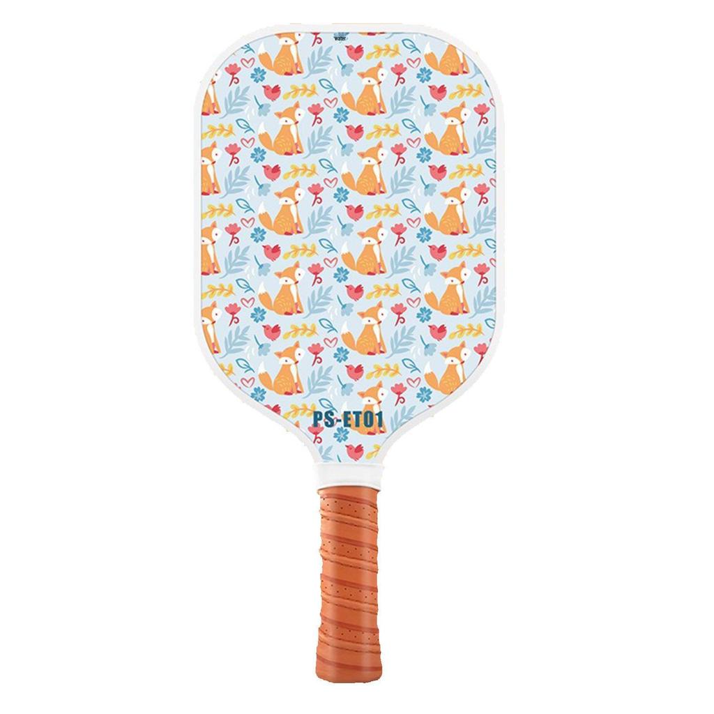 Children's Cartoon Fiberglass Pickleball Paddle Set