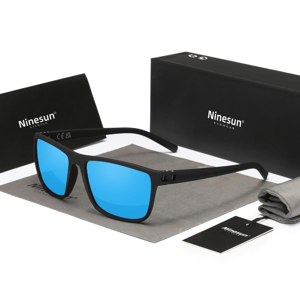 Ninesun Men’s Sunglasses Polarized UV400 Protect Mirror Lens Driving Glasses Fashion Women Outdoor Sports Anti-slip Eyewear
