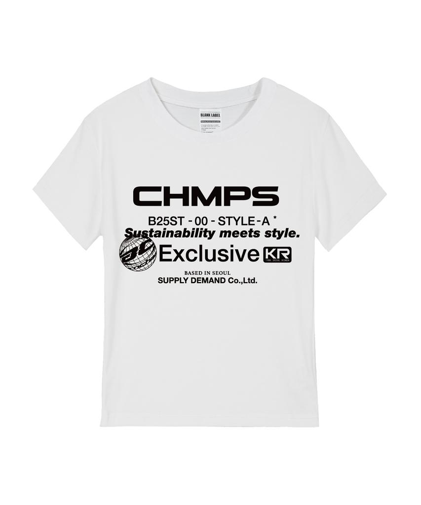 BORN CHAMPS [5 Colors] Chmps Exclusive Women'S Standard Short Sleeve T-Shirt