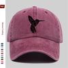Pc Hummingbird Silhouette Printed Baseball Cap Trucker Style Sun Hat Comfortable Lightweight Papa Cap Dad Mom Beach Party De