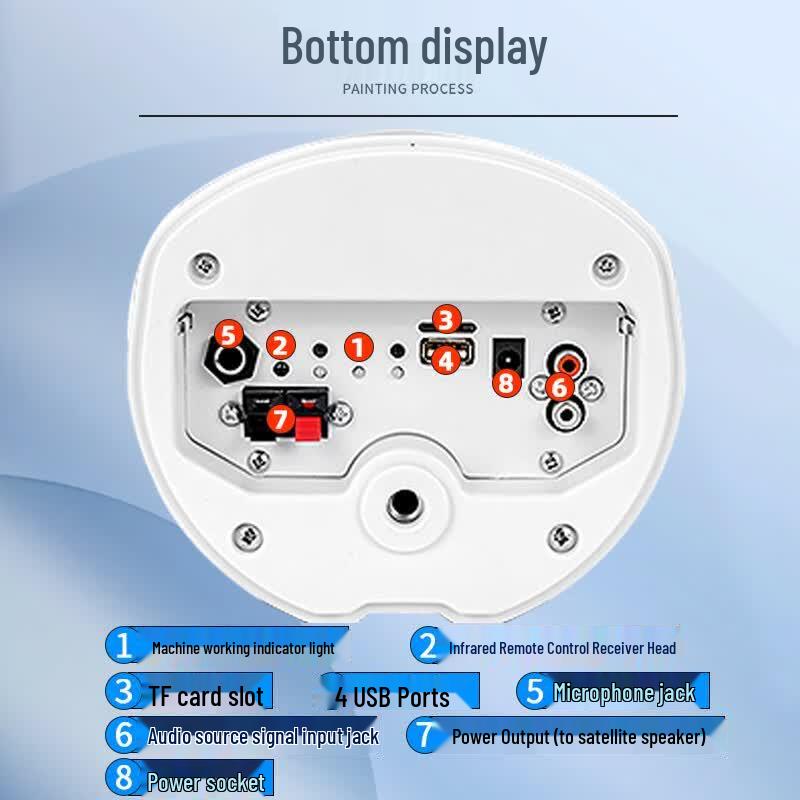 SAST 180W Outdoor Wall-Mounted Waterproof Speaker (CN Version)