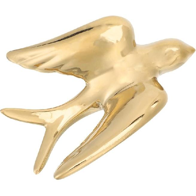 

LIFKOME 2pcs Vintage Swallow Wall Art 3D Swallow Wall Sculpture Ornament Antique Inspired Wall Decoration for Living Room Bedroom Office Home 4.9L x 3.9W