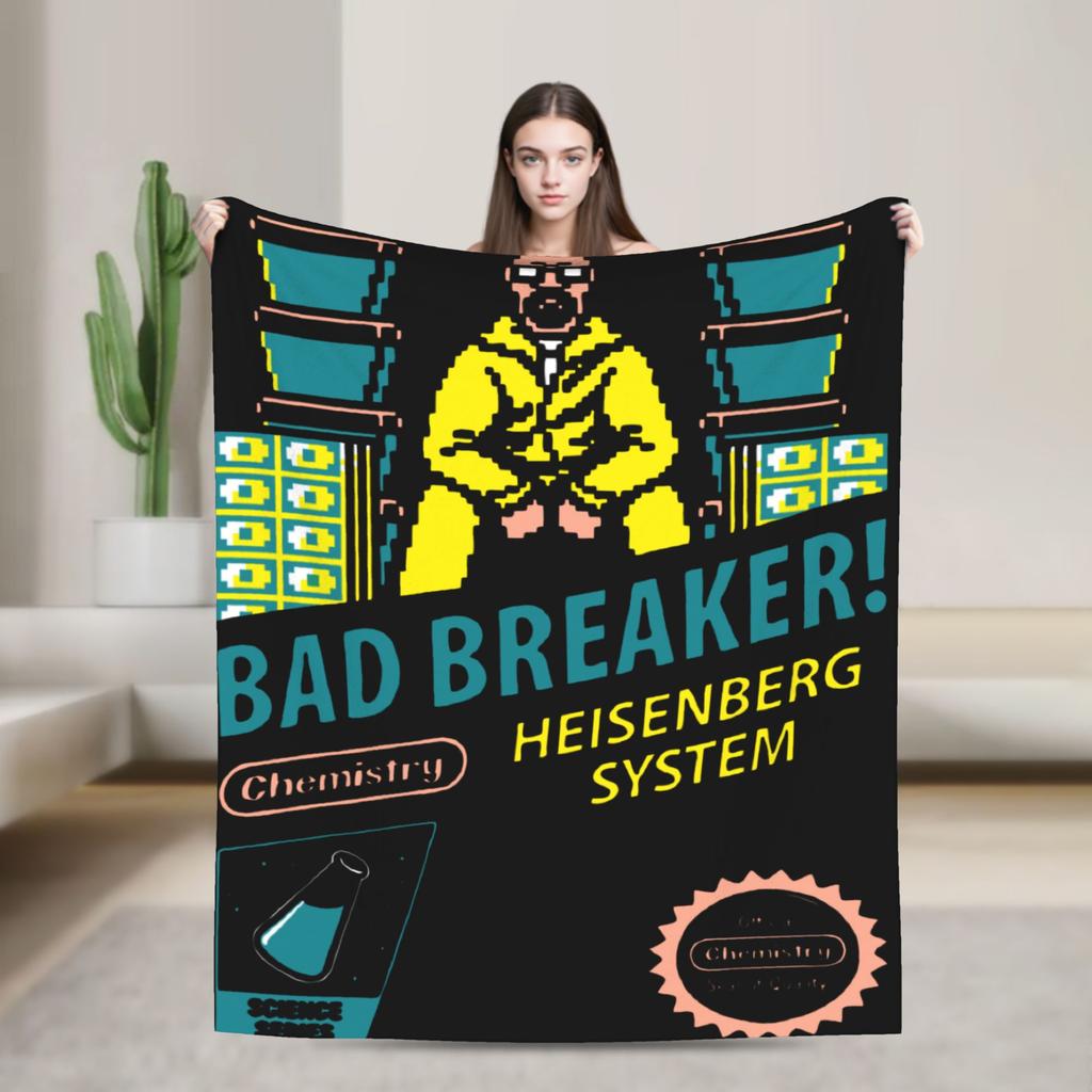 Breaking Bad Vintage Blankets Flannel Summer Air Conditioning Better Call Saul Portable Warm Throw Blanket for Home Couch Quilt