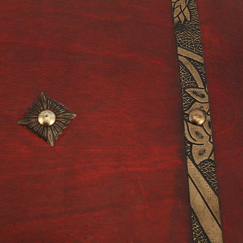 Vintage Ahşap Hazine Sandığı Saklama Kutusu Ahşap Mücevher Kutusu Düzenleyici Yüzük