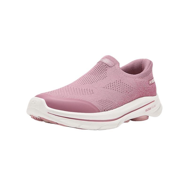 Skechers Go Walk Slip-On Shoes Soft Comfortable Low-Top Casual Shoes Women sneaker Rose-Pink 125926-MVE
