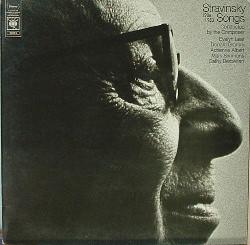 

LP Record IGOR STRAVINSKY - Songs : 1906-1953 72881 CBS 1971 UK Classical Used