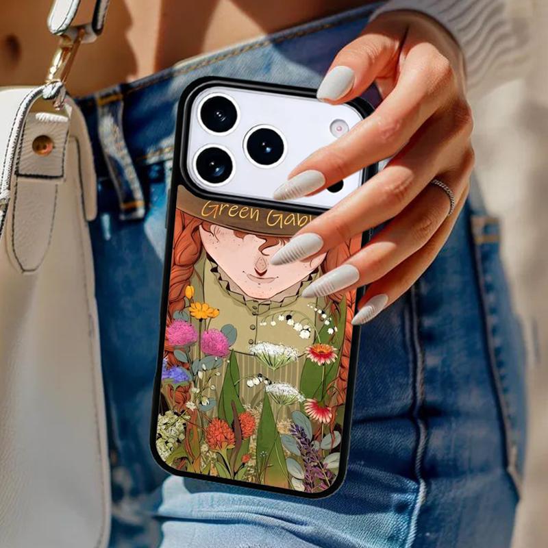Anne with an E Phone Case For iPhone 17 Air 14 15 13 12 Max Cover For Apple 14 15 16 16e 11 Pro Max Plus Coque