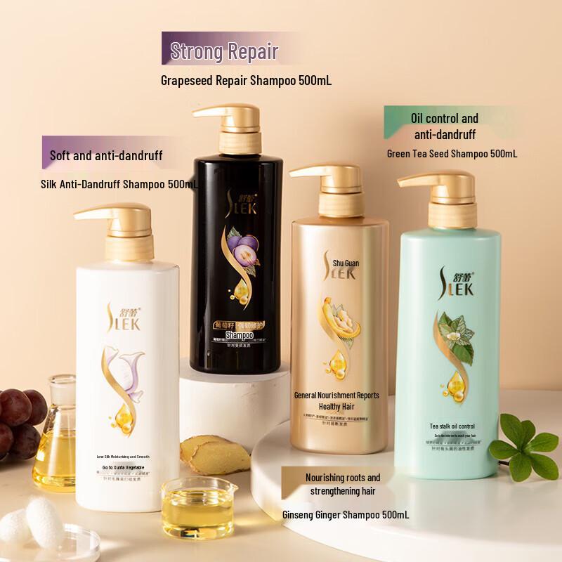 SLEK Ginseng Ginger Strengthening & Volumizing Shampoo