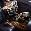 For Motocross,Dirt Track,Extreme Sports-Themed Flannel Blanket, Glam Style, Digital Print, All-Season Comfort, Tear-Resistant, Knitted Craft