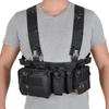 Tactical Chest Vest Rig Bag Field Training Γιλέκο Πολυλειτουργικό λουρί παραλλαγής με Multi-Pocket Outdoor Camping CS Match Pack