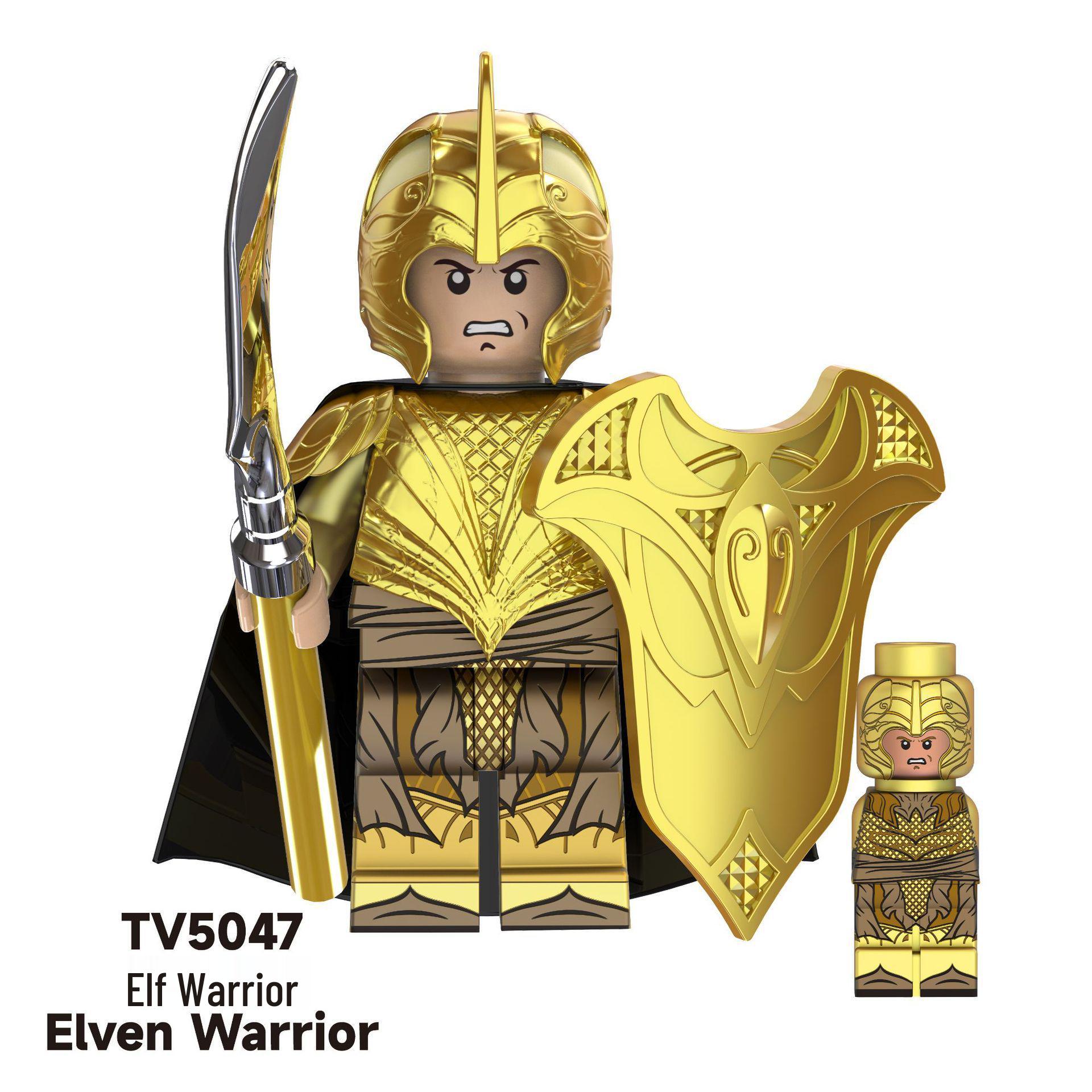 TV6406 Haldir Elf Warrior Mini Figure Building Blocks Toy