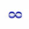 For Toyota Camry 2018- Air Condition Knob Button Ring Cover Blue Decor