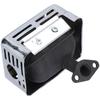 Shim Muffler Exhaust Power Muffler For Gasoline Engine Generator Pump Good High Quality Stainless Steel Strong