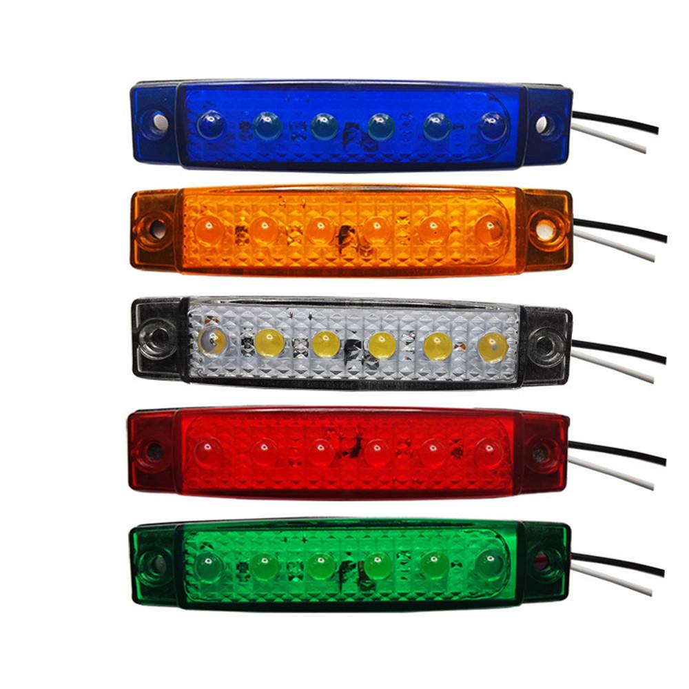 12V/24V 10/30 Pièces LED Camion Remorque Camion Indicateur Marqueur Latéral Étanche Lumière Avec E-Marke Lampe Stroboscopique