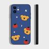 K-Koala Creative Cartoon Animation Phone Case For IPhone 17 Air 16 15 14 13 Pro Max 11 12 Black Silicone Cover