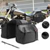 Universal Motorcycle Cycling Canvas Side Saddlebag Back Pack for Motorbike 2 Colors