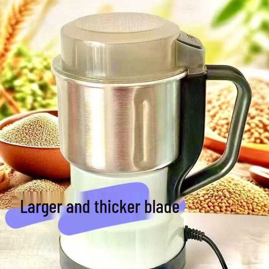 Ultra-Fine Grinder & Crusher for Small Household – Perfect for Grinding Beans and Grains