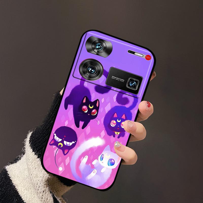 For nubia Z60 Ultra Cover Flower TPU Silicon Back Soft Case Funda For ZTE nubia Z60 Ultra Bumper Coque Z60Ultra Z 60 Ultra