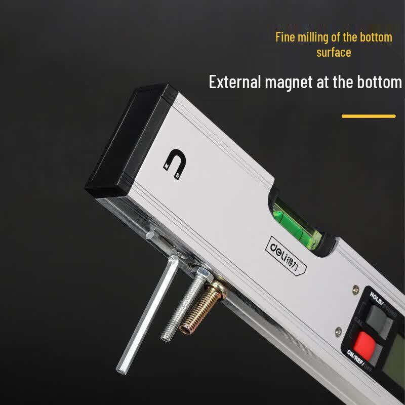 Deli Digital Torpedo Level with Magnetic Base