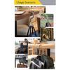 Practical Bag Hanging Hook for Tables, Chairs, and Rails, Folding S Shape Hangers for Umbrellas, Water Bottles, and Small Carried Items