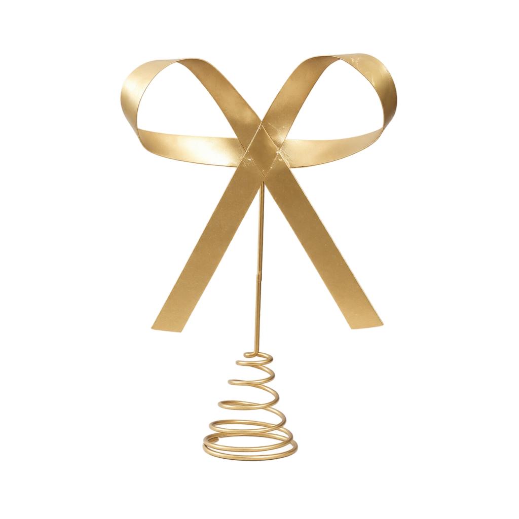 Christmas Tree Topper with, Star and Snowflake Design, Holiday Decoration