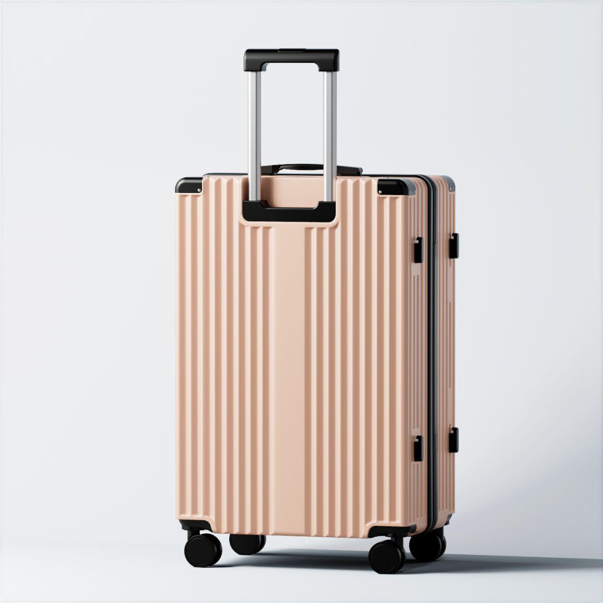 Large Capacity Multifunctional Trolley Suitcase with Quiet Universal Wheels and Sturdy Combination Lock 20 inch