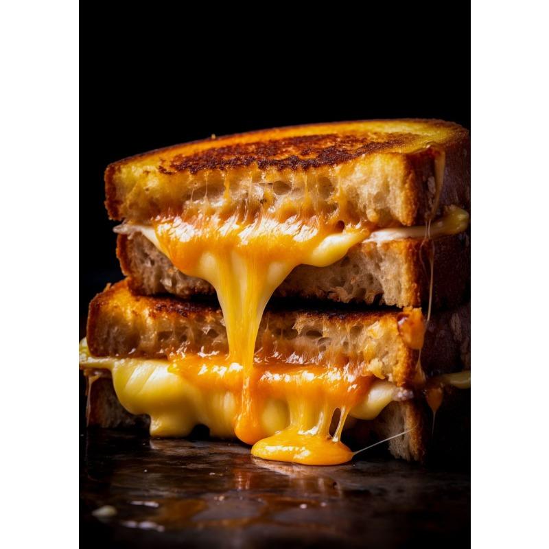 Food Kitchen Poster Printing Meat Burger Pizza Canvas Painting Restaurant Decoration Wall Art Picture Home Decor Frameless Gifts