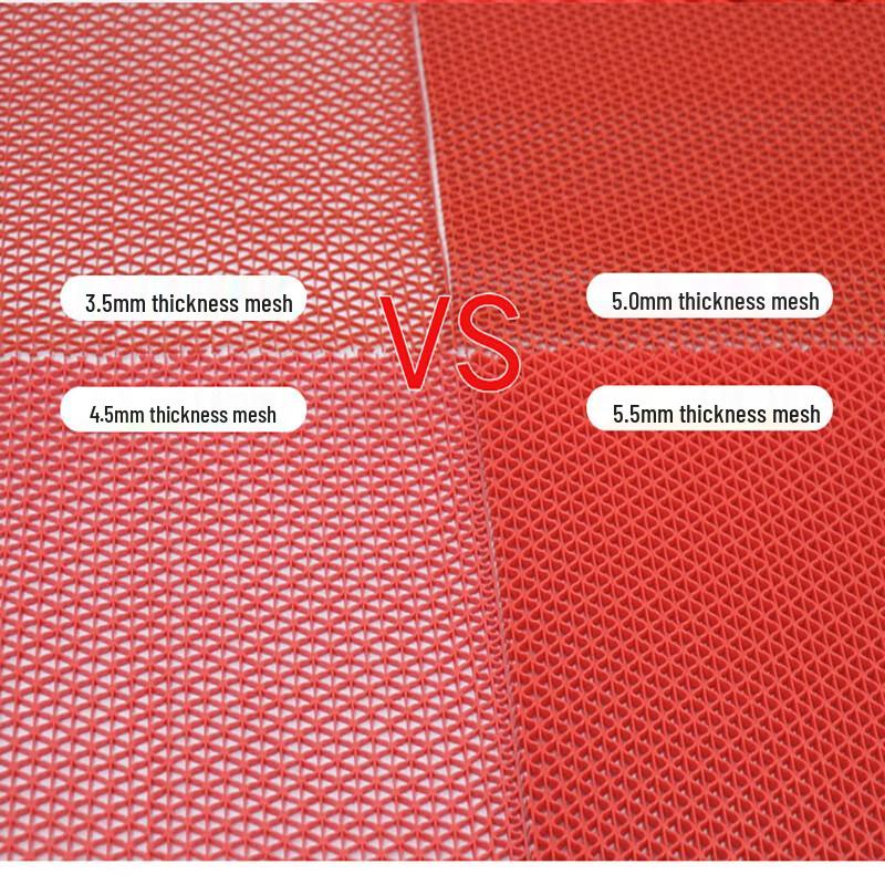 PVC S-Pattern Anti-Slip Floor Mat 0.9m x 1m