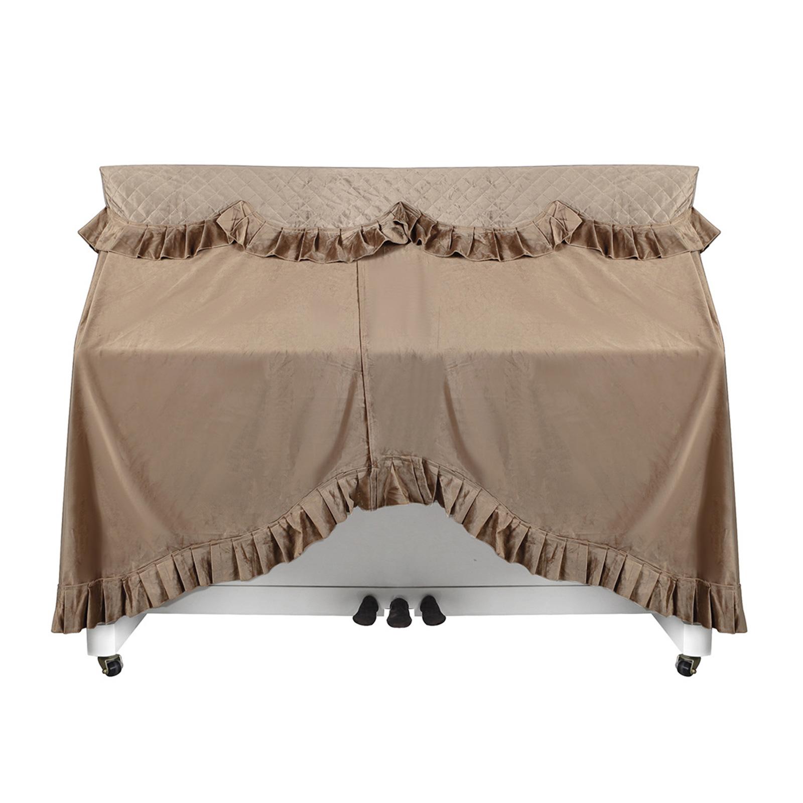 

Piano Keyboard Dust Cover Anti-Dust Cover Full Covered Piano Cover Cloth for 88 Keys Electronic Keyboard, Digital Pianos 1