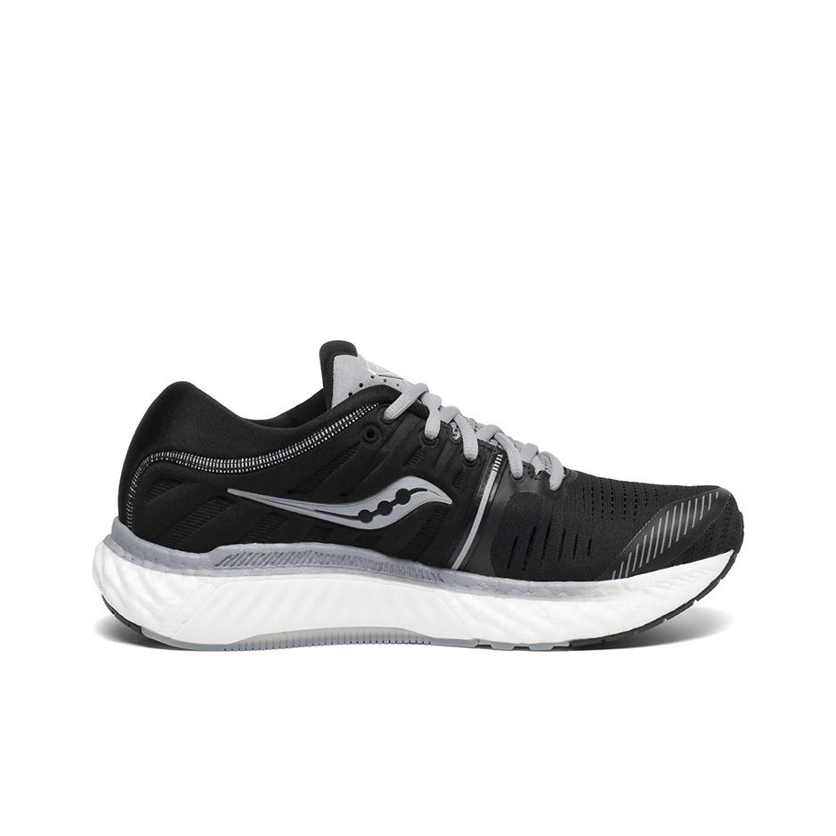 SAUCONY Hurricane 22 Comfortable Stable Low-Top Running Shoes Women Running Shoes Black White S10544-40