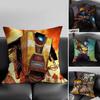 B-Borderlands Game Pillow Case Home Dorm Chair Back Short Plush Double-sided Printing Office Nap Time Cushion Cover