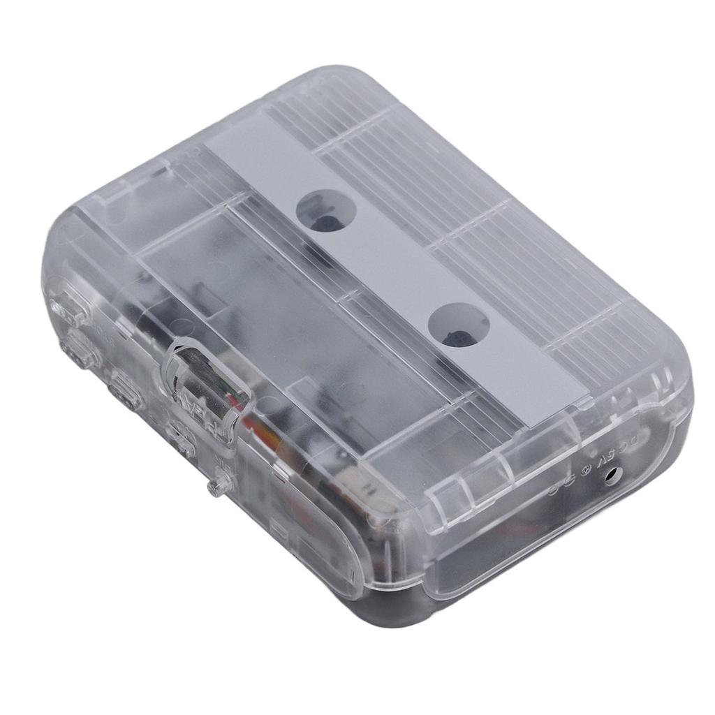 Bluetooth Cassette Portable Tape with USB or AA Vintage Audio Cassette Player with Headphones Player, Player/Recorder Auto-Reverse, Powered, 3.5mm