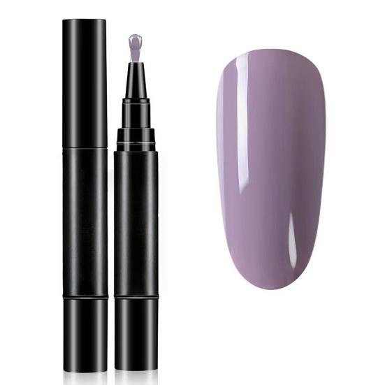 1/6 db Körömlakk Toll 3 az 1-ben Gyorsan Száradó Hosszú Ideig Tartó Magas Fényű DIY Manikűr Körömfestés Természetes Nude Nőknek Lányoknak Körömre Lábkörömre Gél Lakk Toll