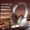 Original VJ901 Wireless Bluetooth 6.0 Retro Over-Ear Headphones, Card/Wired Sports Fashion.