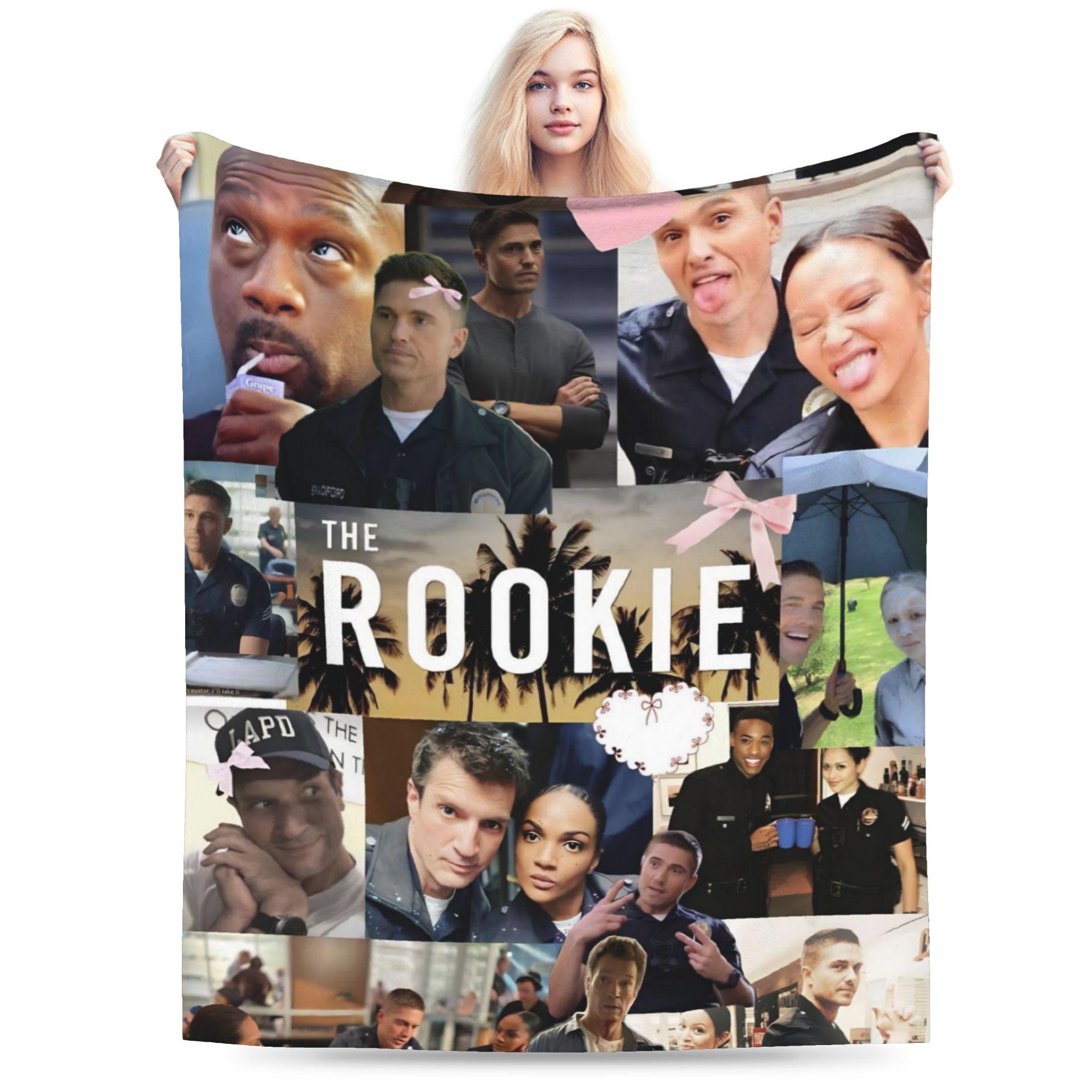 

The Rookie TV Show Blankets Fleece Relax Ultra-Soft Throw Blankets for Bedding Bedding Throws 30x40in