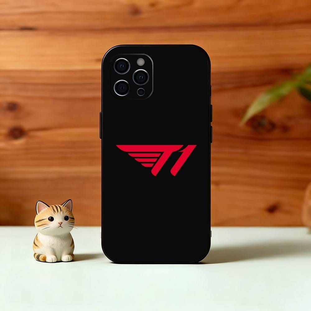 Cool t-T1 E-gaming Design Phone Case Silicone Soft For IPhone 17 16 15 14 13 12 11 X XR Plus Pro Max Plus