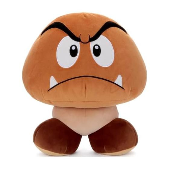 TAKARATOMY A.R.T.S Super Mario Mocchi-Mocchi-GameStyle Goomba Plush Toy Height approx. 37cm