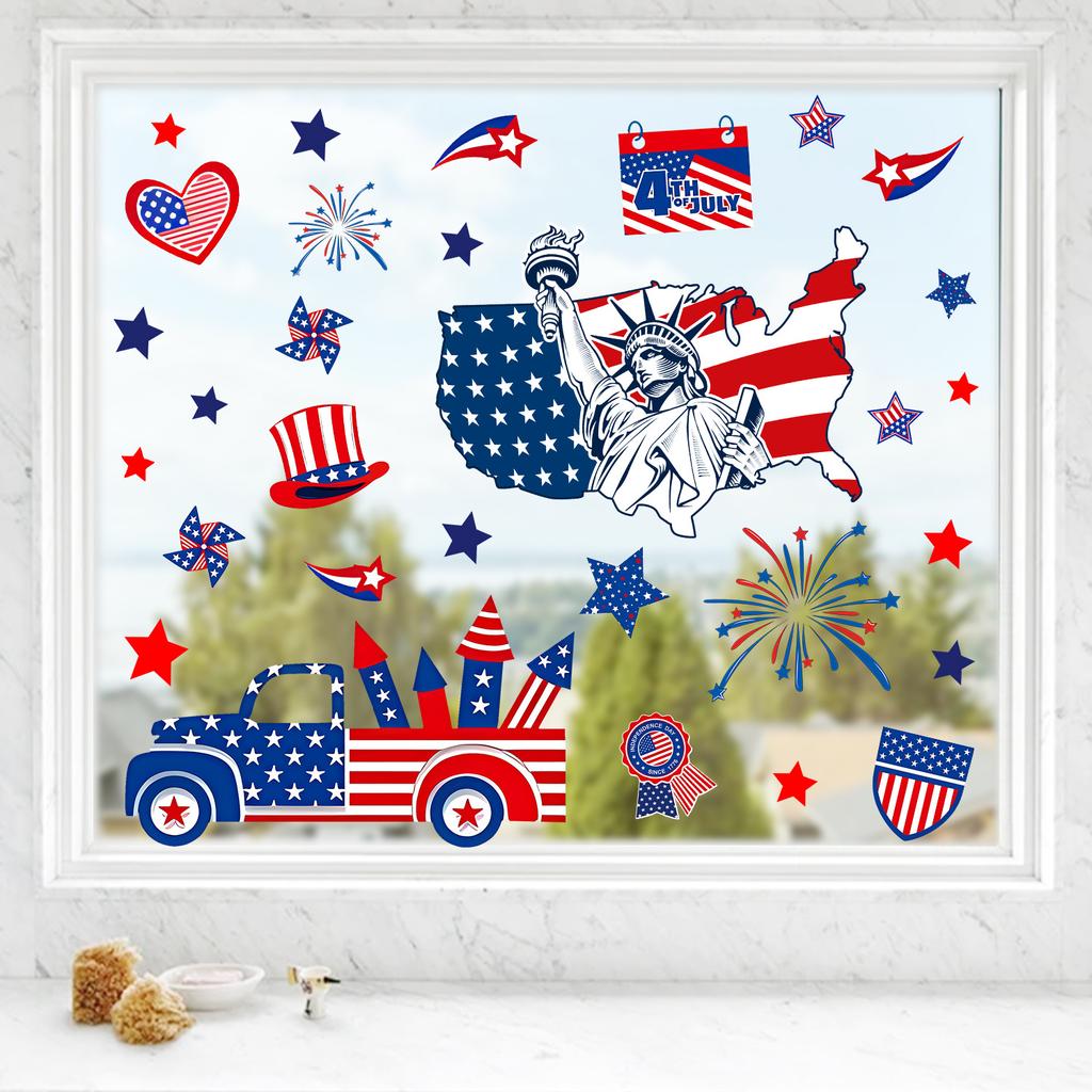 Glass Stickers for Bedroom, Living Room and Balcony Windows for Decoration