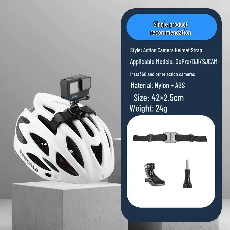 Insta360 AcePro2 Camera Accessories: Riding Headband, Chest Strap, Backpack Clip, Motorcycle Mount