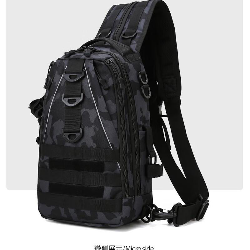 

Li Shen Multifunctional Outdoor Fishing Gear Sling Bag/Backpack 20-35L