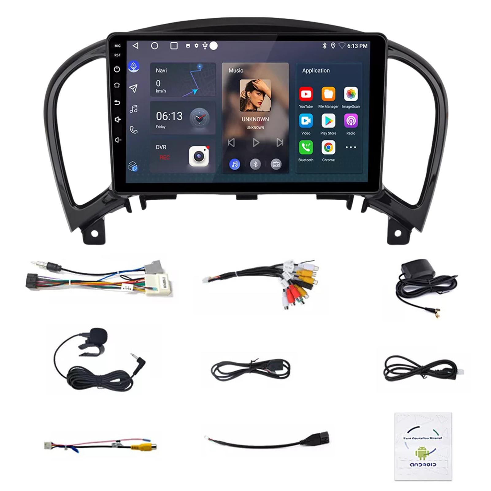 Black Touchscreen Car Radio With Android Auto And Bluetooth For Seamless Connectivity Car Play WIFI 1+32g