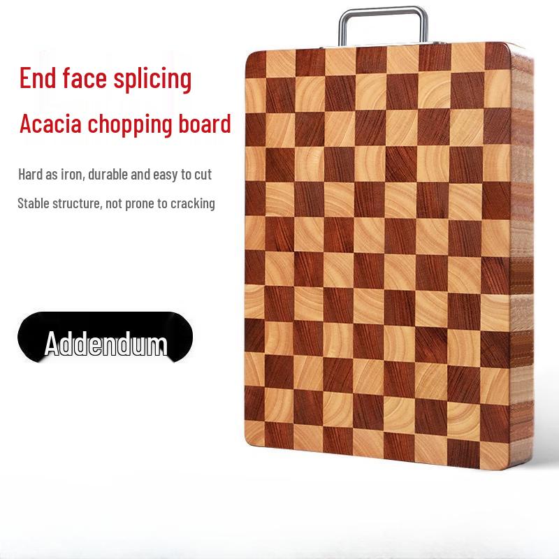 Zhishi Acacia Wood Cutting Board with Handle