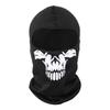 Skull Print Bicycle Balaclava Windproof Anti-UV Motorcycle Full Face Mask Full Face Design Neck Warmer Full Face Mask