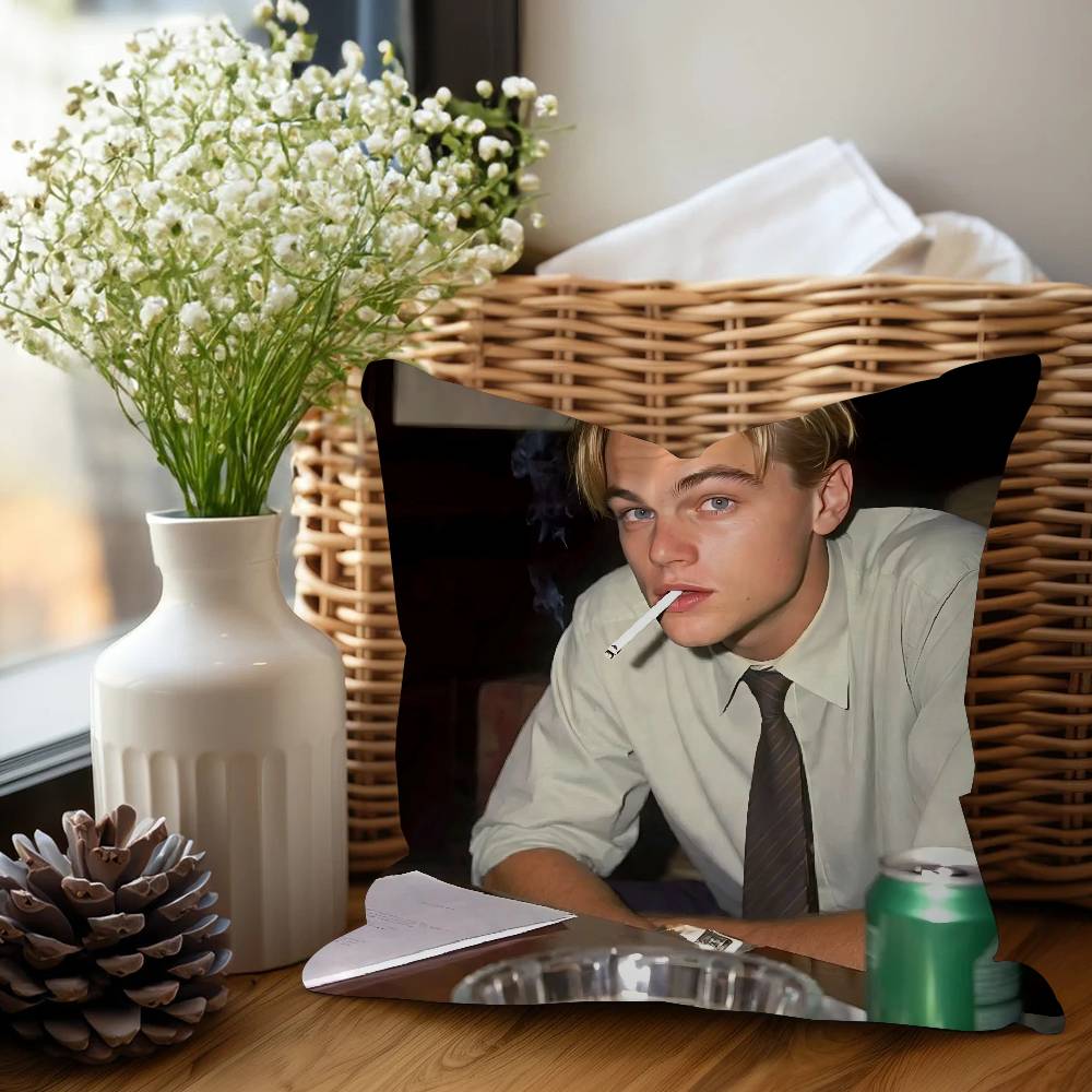 

Подушка Леонардо Ди Каприо Наволочка Автомобильная Подушка-Игрушка Для Дивана Автомобиля Рождественский Подарок 40x40см 45x45см 16x16Inch