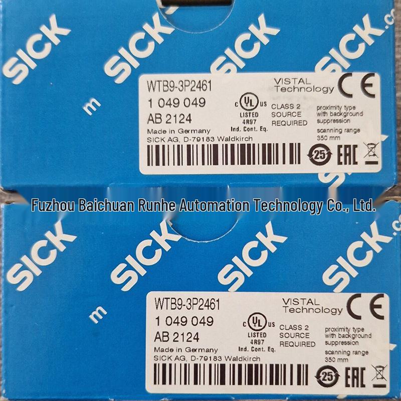 Sick WTB9-3P2461 Diffuse Reflection Photoelectric Sensor - Brand New Original Inquiry 1049049